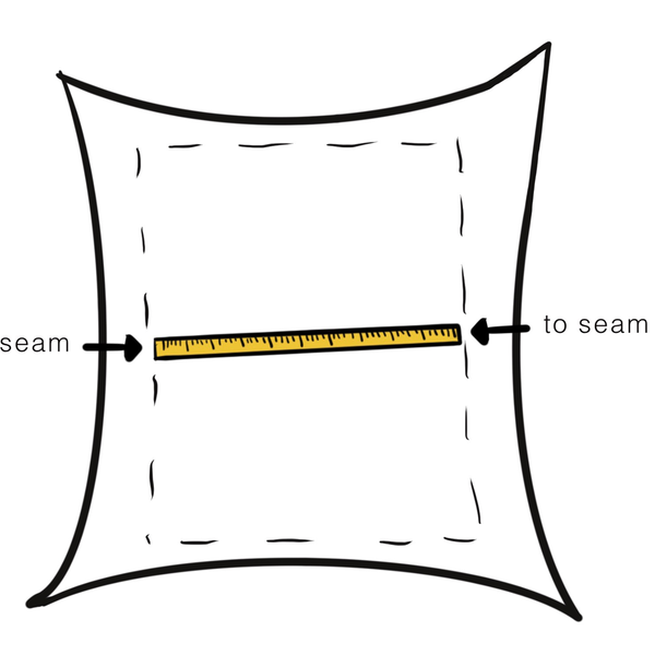 How to measure your cushion size