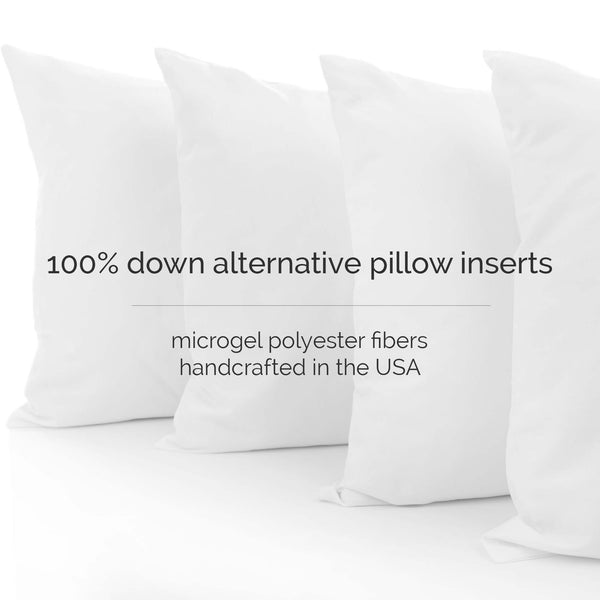 Feather Down Pillow Inserts 90/10 16x16 18x18 20x20 22x22 24x24