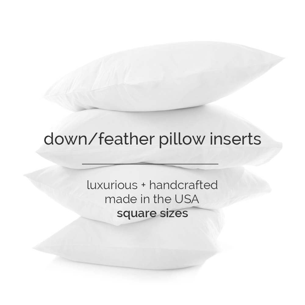 Set of Two Down Feather Karate Chop 18x18 Pillow Insert -  Denmark