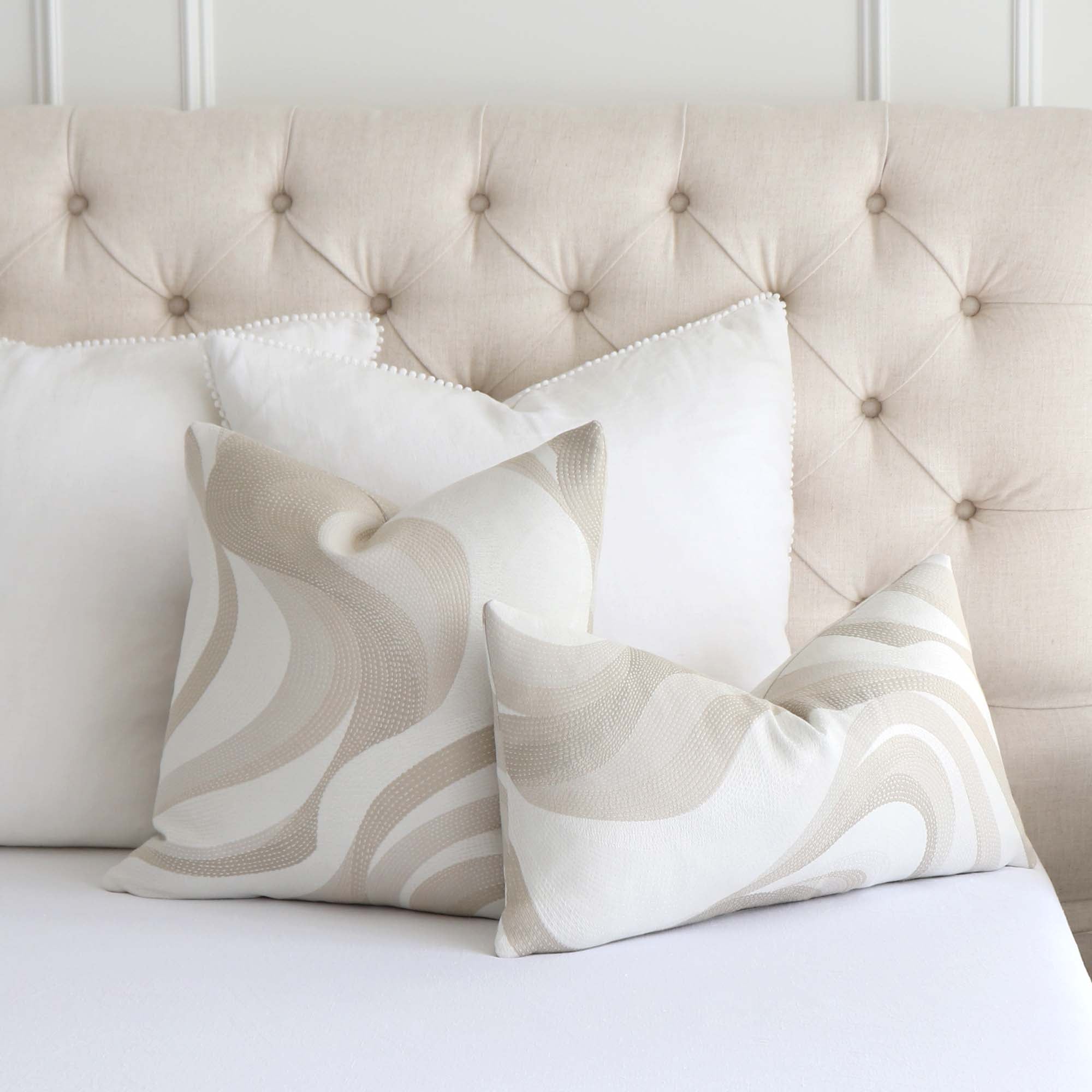 The Linen Large Throw Pillow 28x28