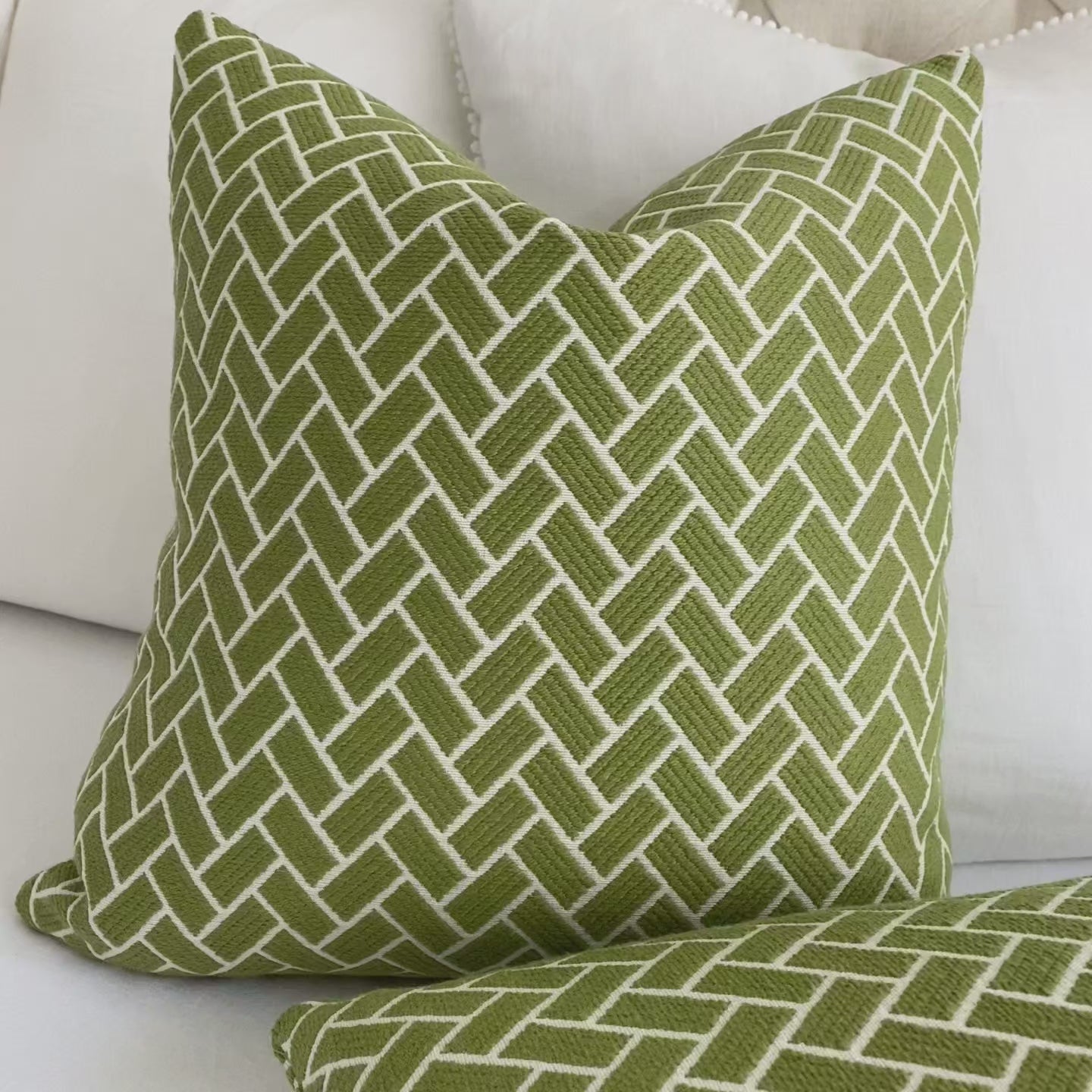 Galilea chevron cheap throw pillow