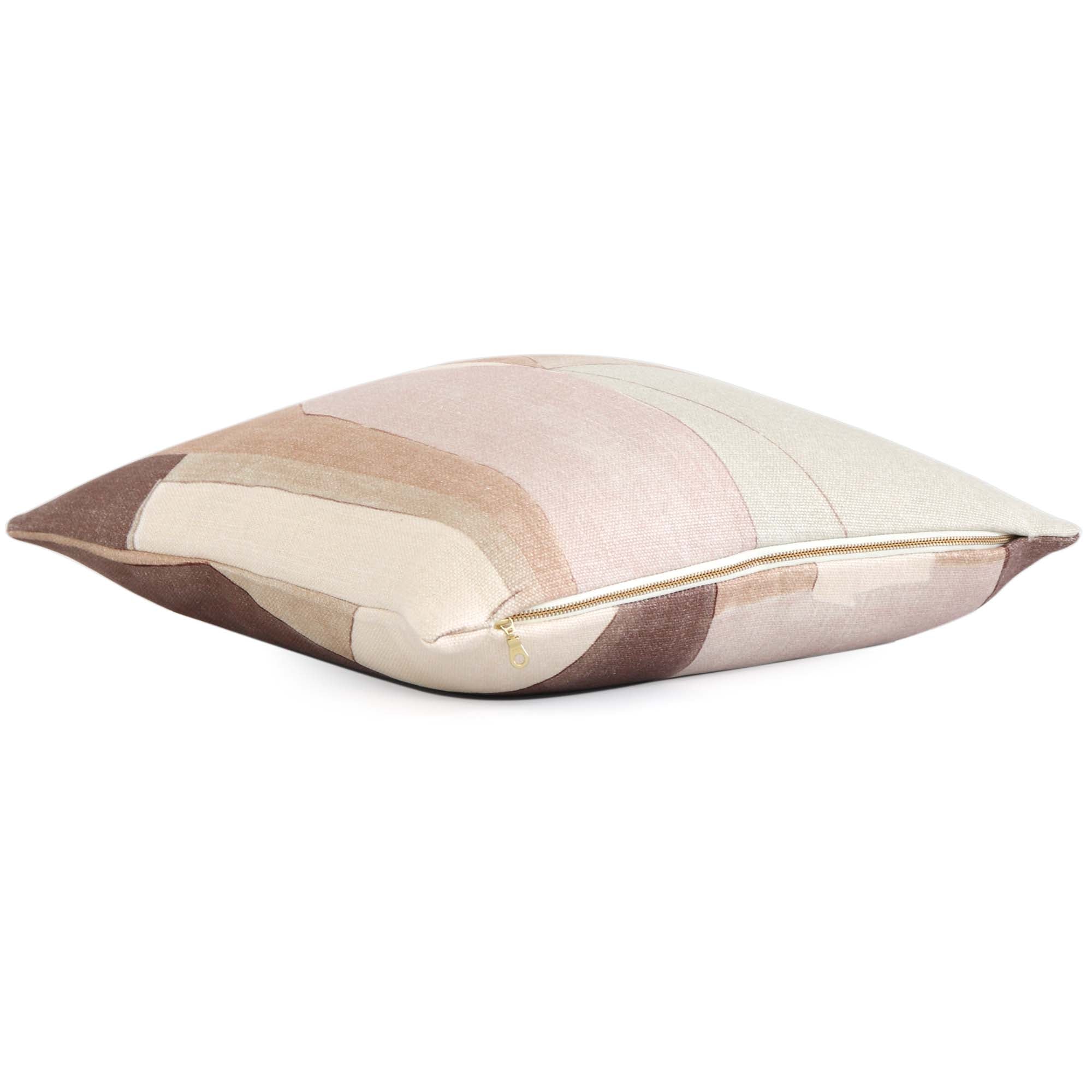 Kelly Wearstler Rebus Solid Salmon Pink Soft Velvet Throw Pillow Cover -  Chloe & Olive