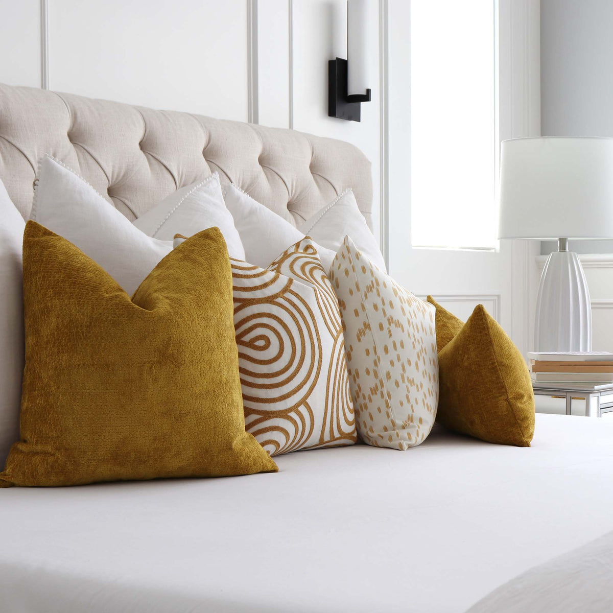 Yellow Pillows Yellow Throw Pillows Yellow Pillow Covers Chloe