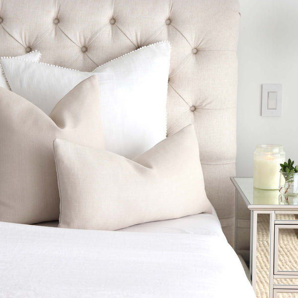 Shop online for handmade beige felt throw pillow cover – Amore Beauté