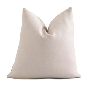 Linen Pillow Cover - Beige, Size 16 | The Company Store