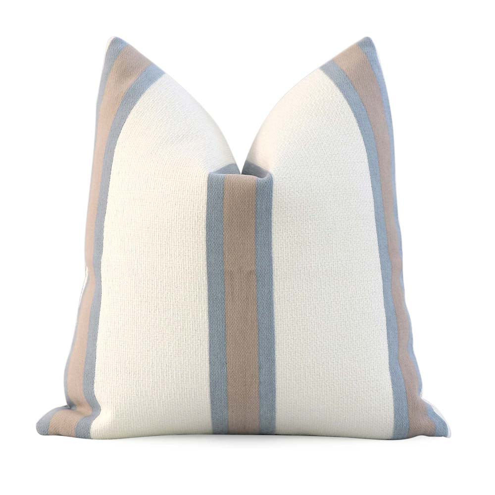 Cut-Velvet! Jessie Ivory Neutral Handcrafted Throw Pillow Cover - Chloe &  Olive