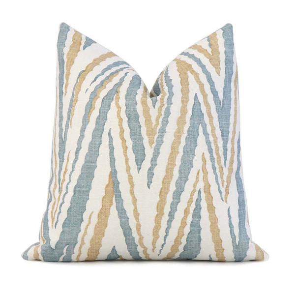 Turquoise and best sale gold throw pillows