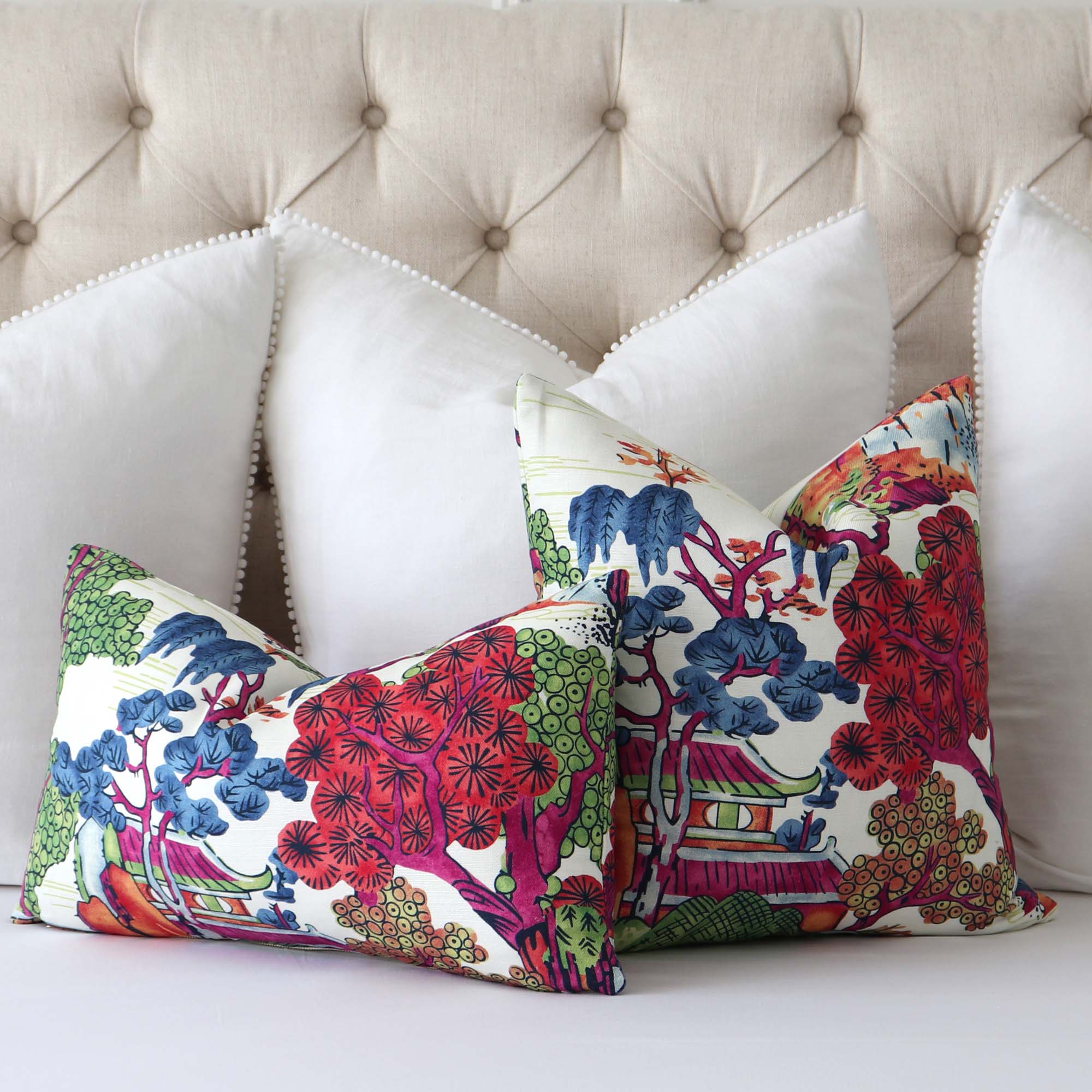 Decorative Pillow Size Guide for Sofas - Chloe & Olive