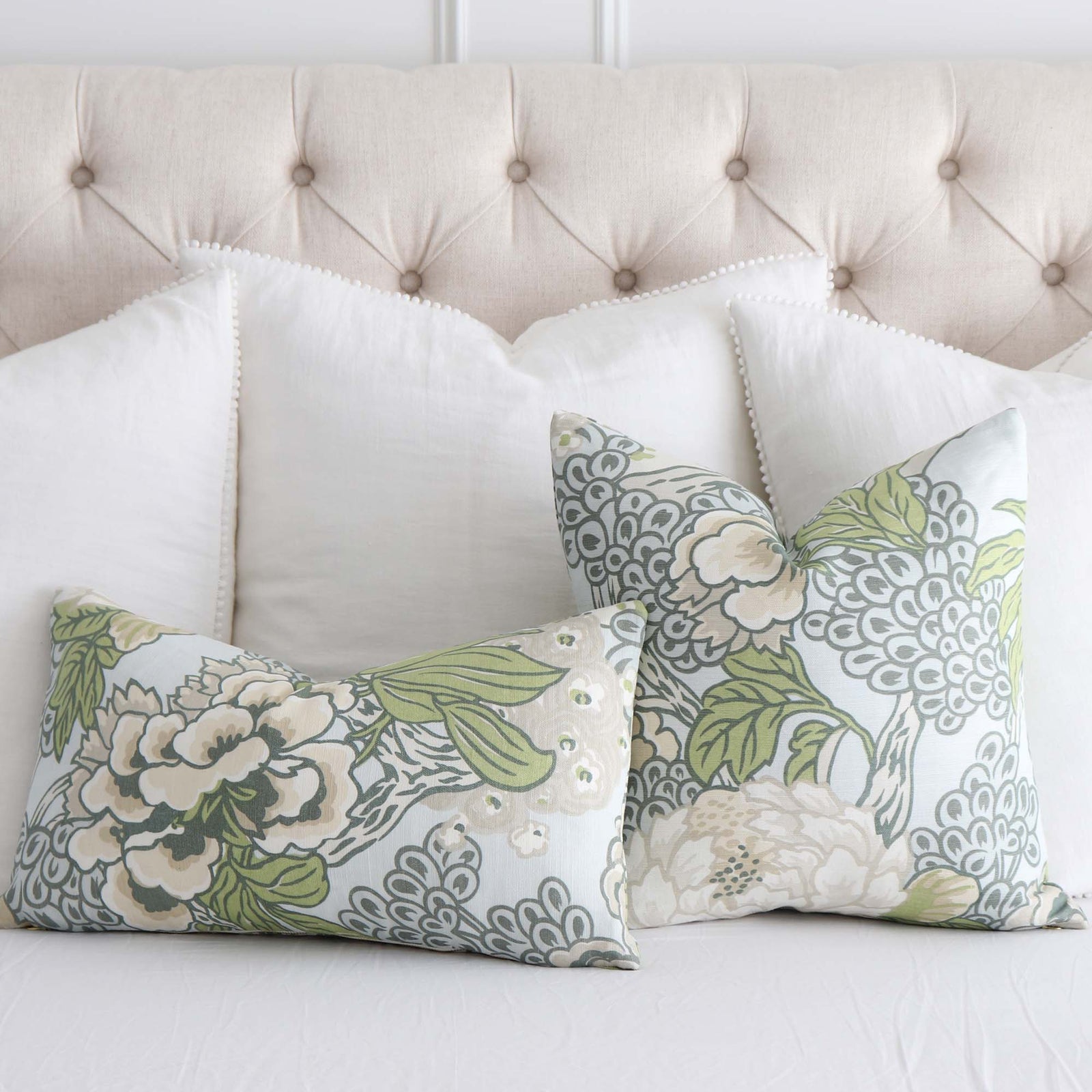 Light green hot sale decorative pillows