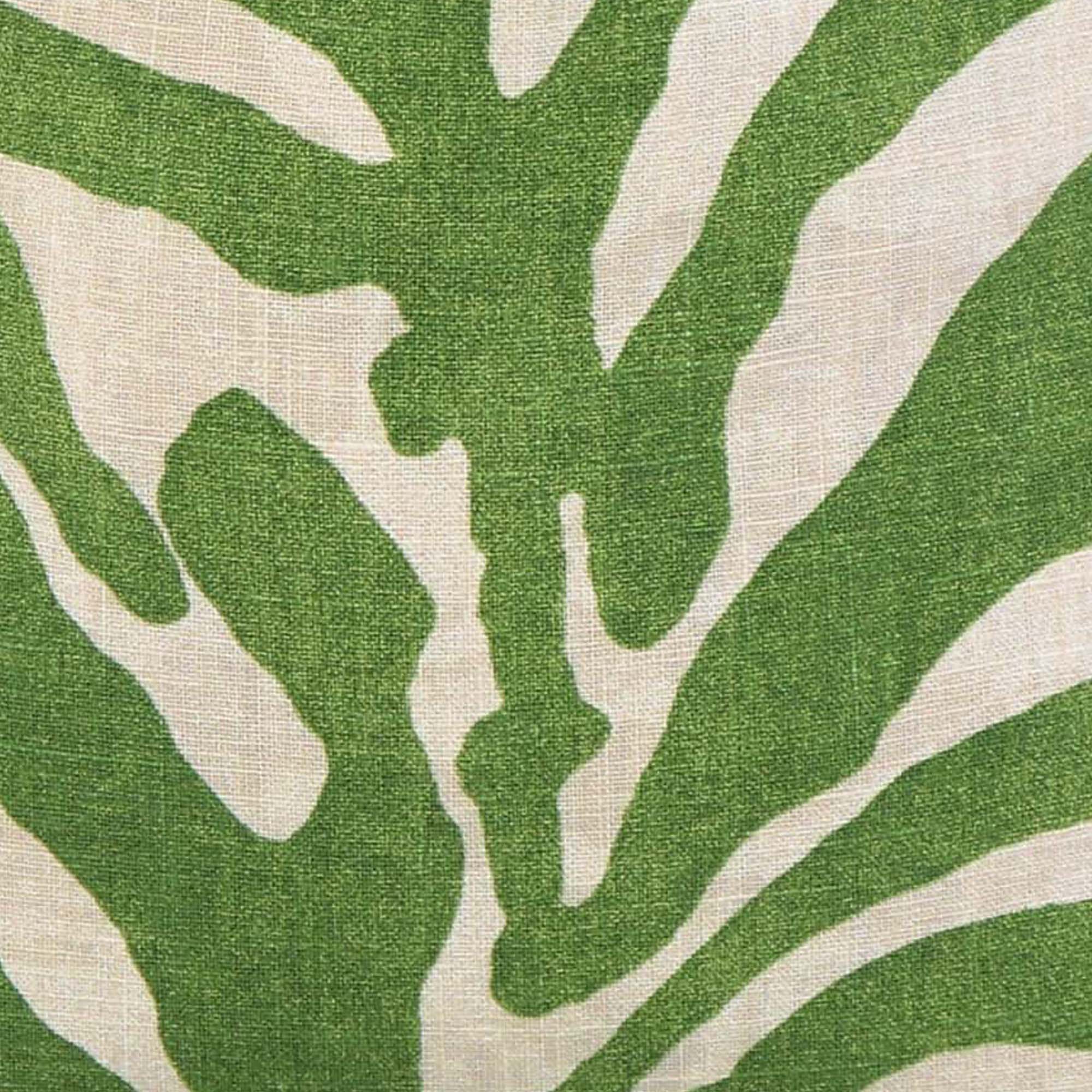 Green Zebra Print