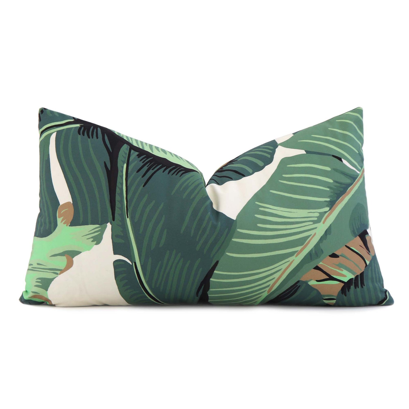 Palm print pillows hotsell