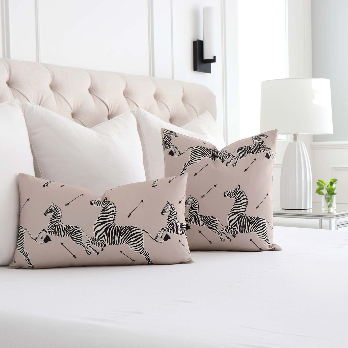 Animal print decorative on sale pillows